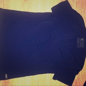 Figs LE Navy Blue Top